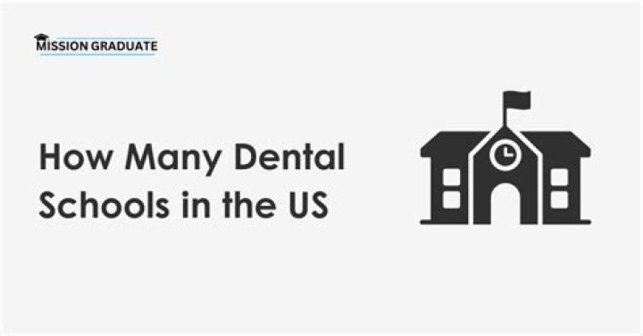 How many US dental schools are there?