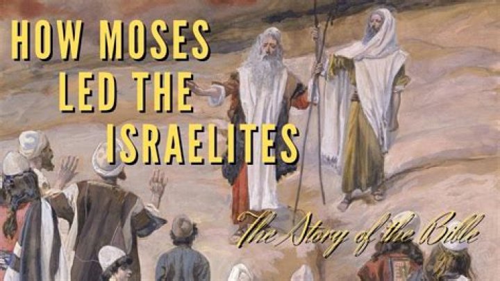 How Moses led the Israelites out of Egypt?