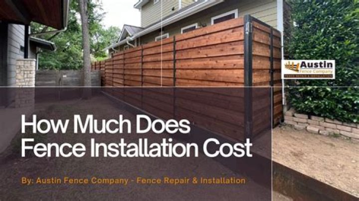 How much does adding a fence cost?