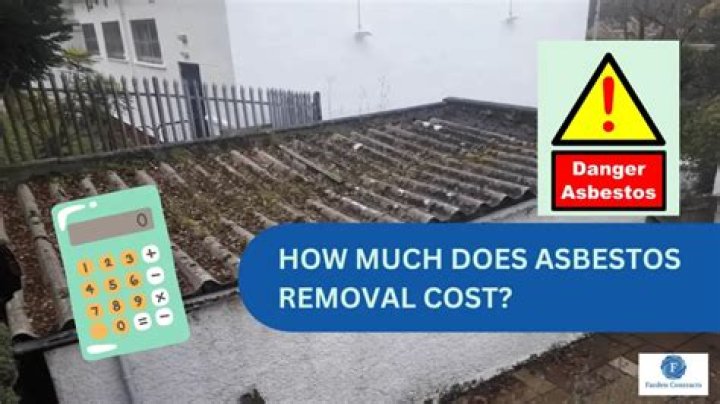 How much does it cost to remove asbestos shingles?