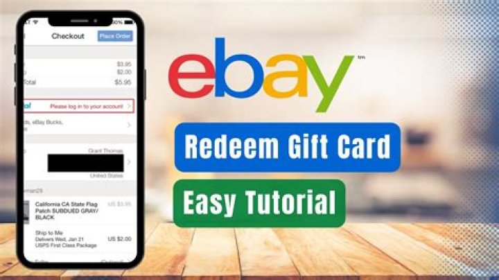 How much is left on my eBay giftcard?