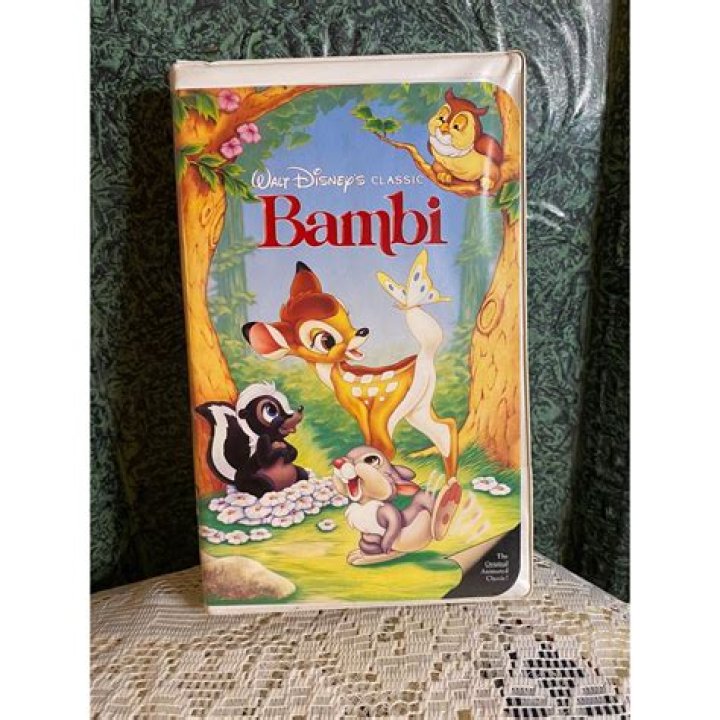 How much is the Bambi VHS tape worth?