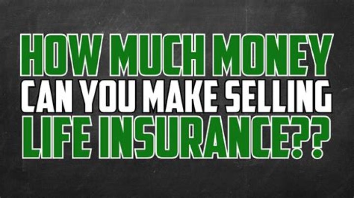 How much money can you make selling life insurance?