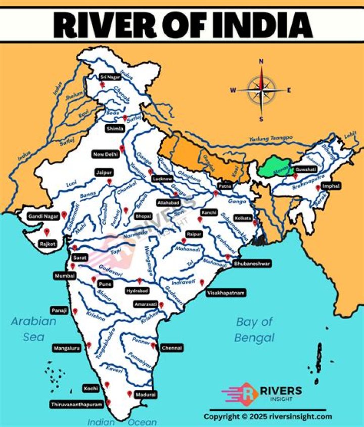In what direction do most of Virginia's rivers flow?