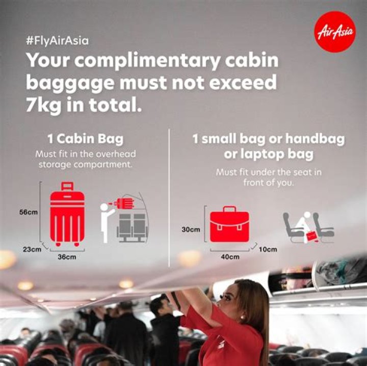 Is cabin baggage allowed in hand luggage?