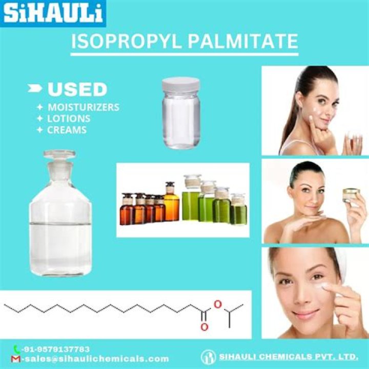 Is isopropyl palmitate comedogenic? | ContextResponse.com