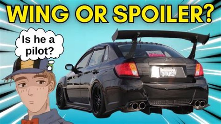 Is it a wing or spoiler?