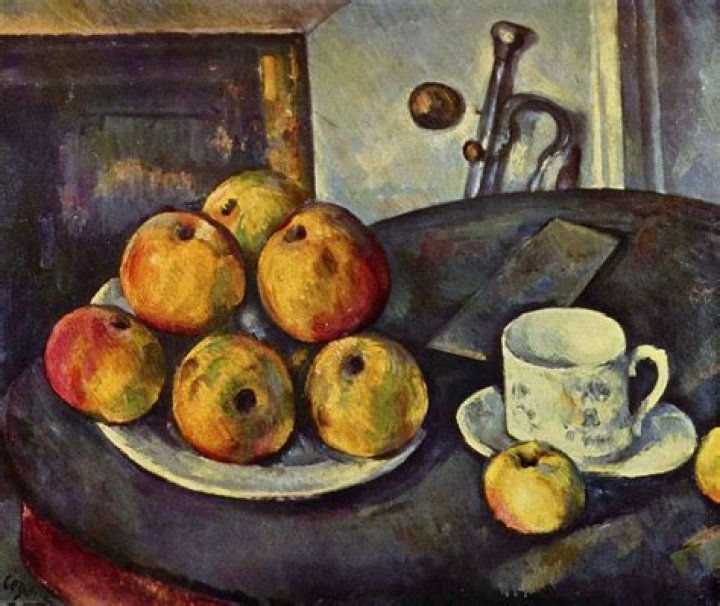 Is Paul Cezanne's basket of apples a still life?