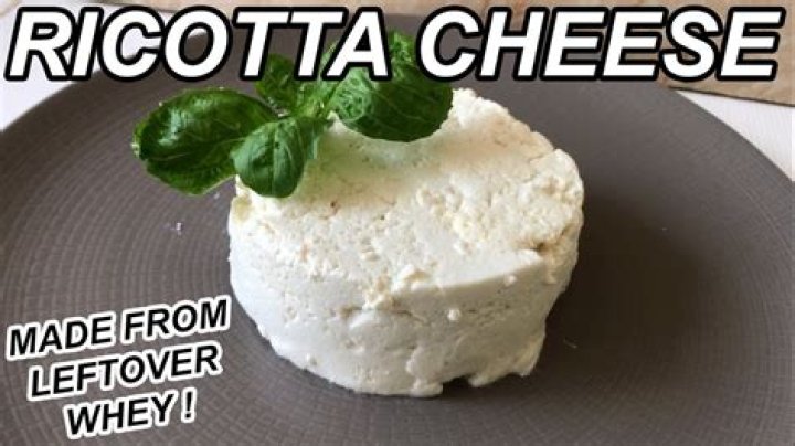Is ricotta made from whey?