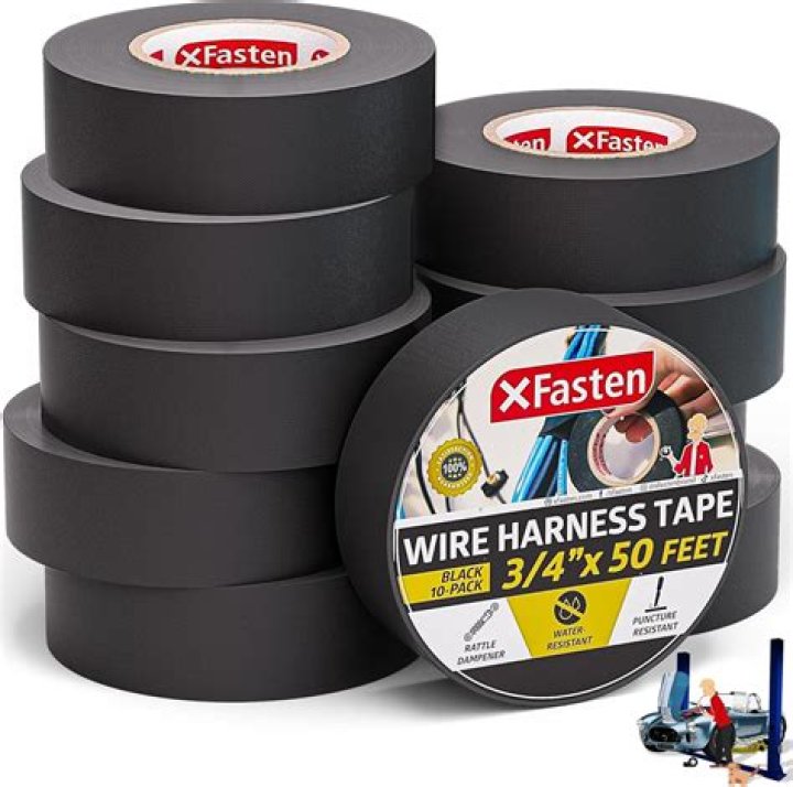 Is vinyl electrical tape heat resistant?