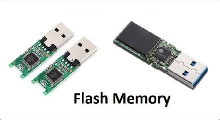 What are 3 uses for flash memory?
