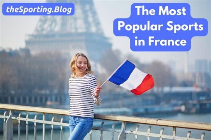 What are the 10 most popular sports in France?