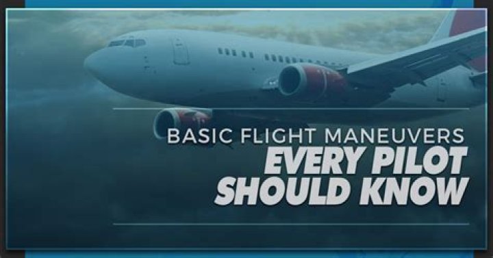 What are the four basic flight maneuvers?