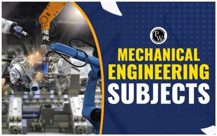 What are the subjects in B Tech Mechanical?