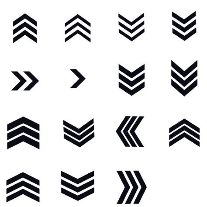What does a Chevron tattoo symbolize?