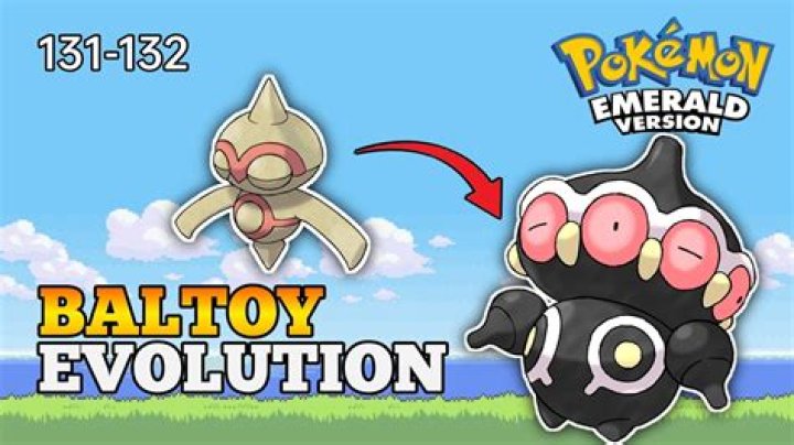 What does Baltoy evolve into?