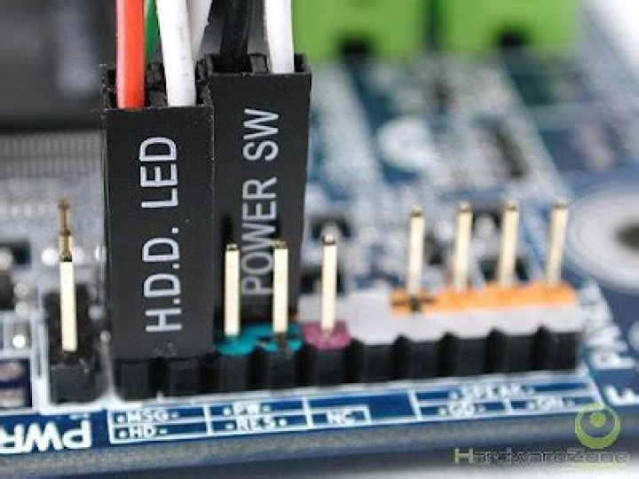 What does HDD LED do?