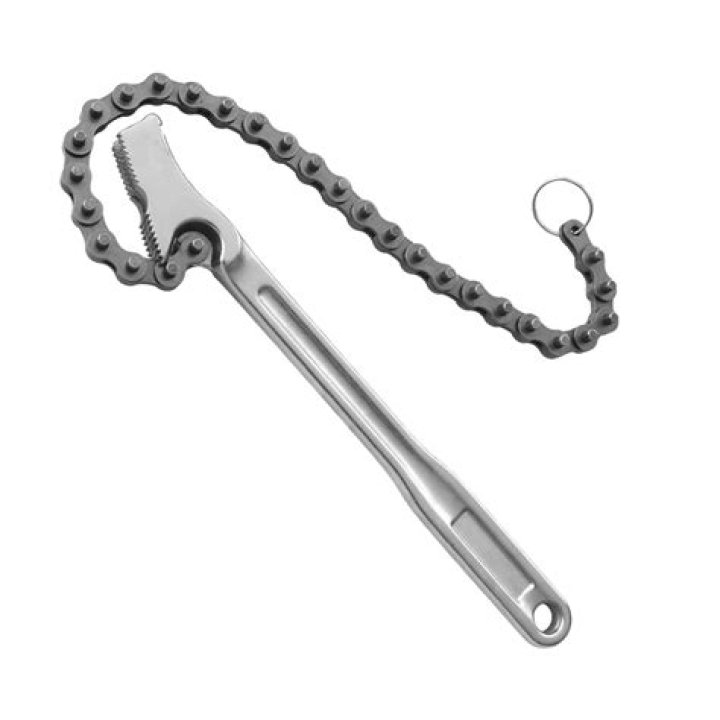 What is a chain wrench used for?