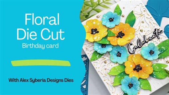 What is a die cut card?