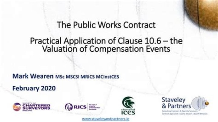 What is a public works contract?