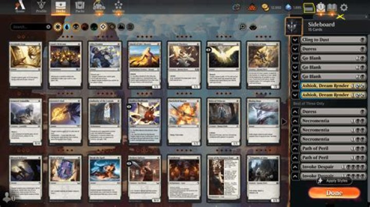 What is a sideboard MTG?