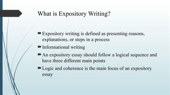 What is an expository nonfiction?