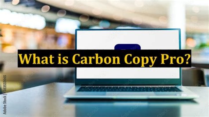 What is carbon copy used for?