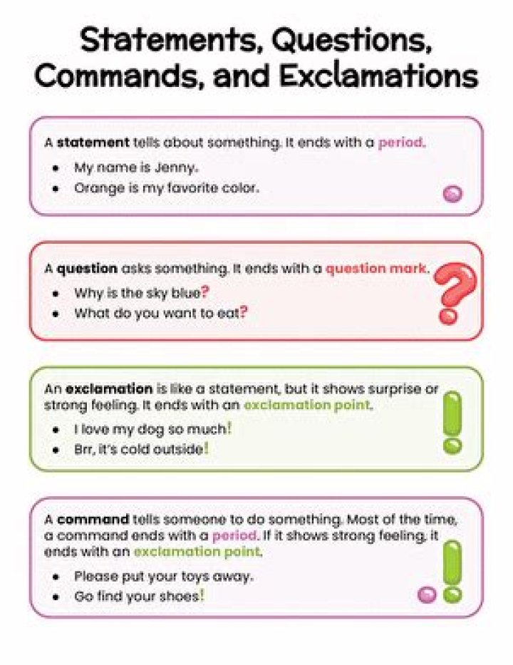 What is command and statement?