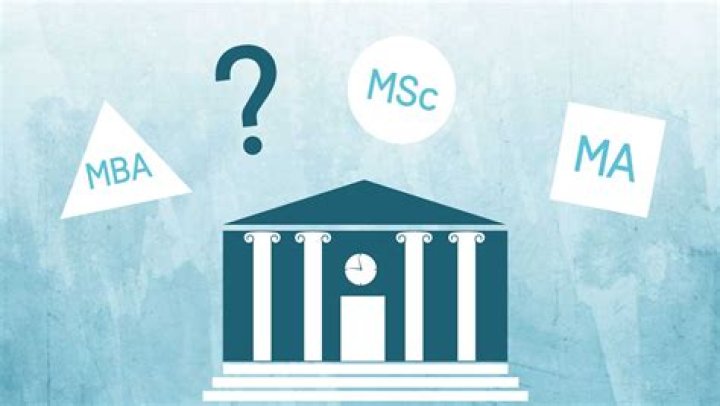 What is difference between MA and MBA?