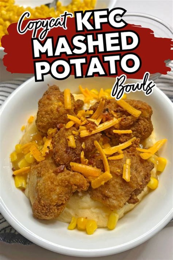 What is in KFC mashed potatoes?
