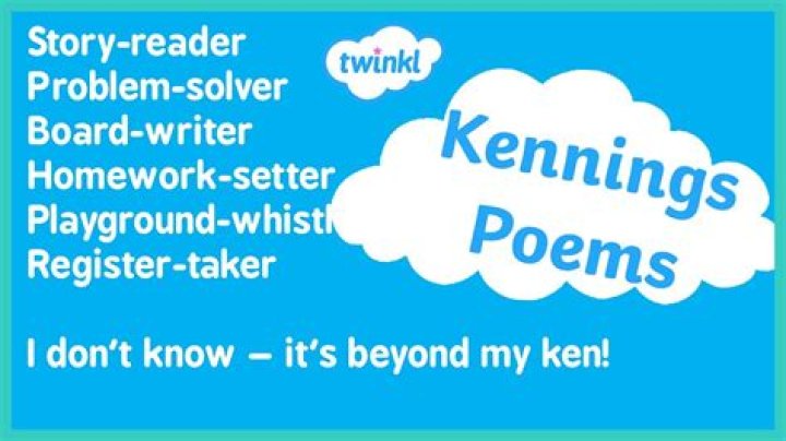 What is Kenning poem?