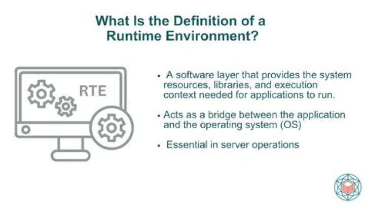 What is meant by runtime environment?