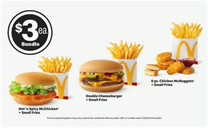 What is on the McDonald's dollar menu?