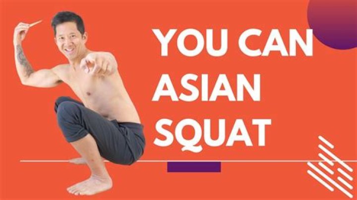 What is the Asian squat called?