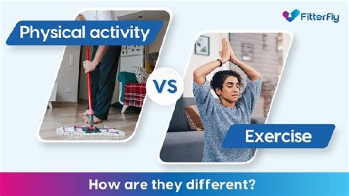 What is the difference between physical exercise and physical fitness?