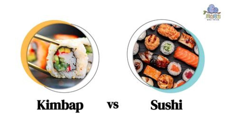 What is the difference between sushi and Kimbap?