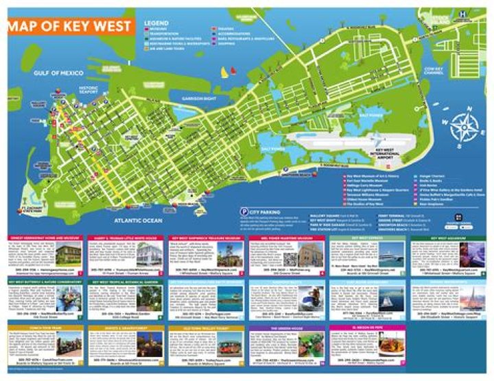 What is the elevation of Key West Florida?