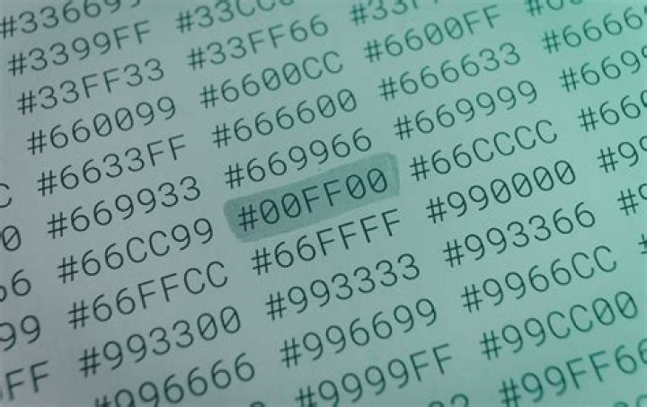 What is the hex code for Chrome?