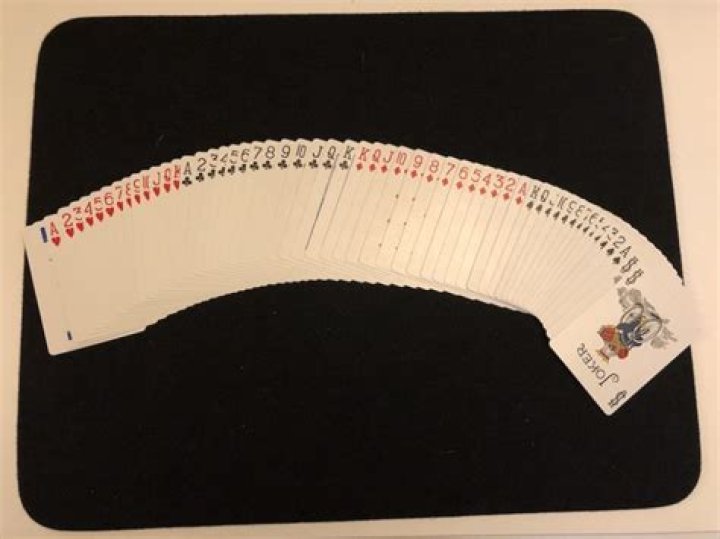 What is the order of playing cards?