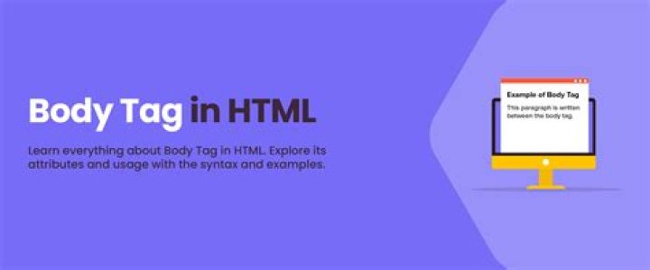 What is the use of background attribute in body tag?