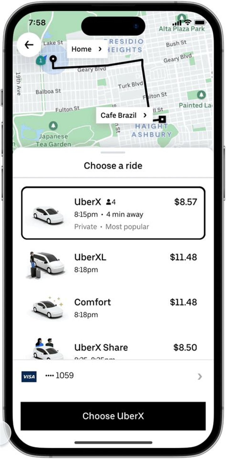 What is UberPOOL and UberX?