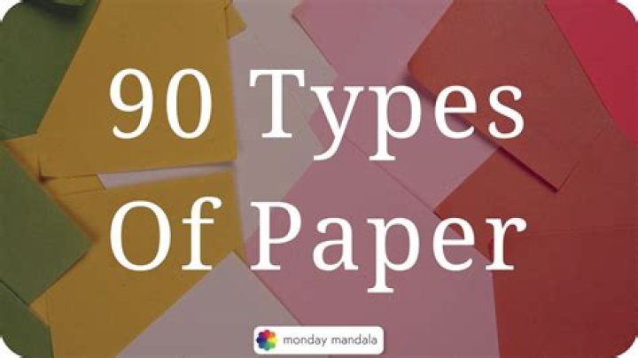 What kind of paper is used for money?