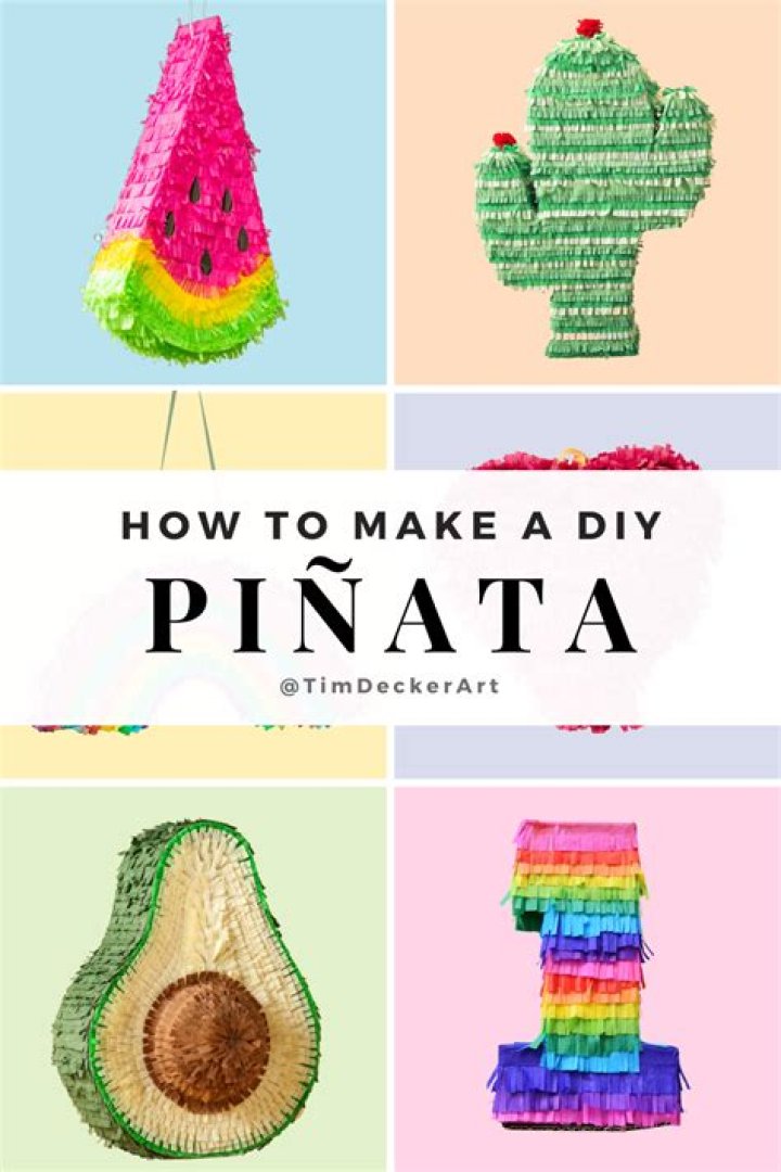 What materials do I need to make a pinata?