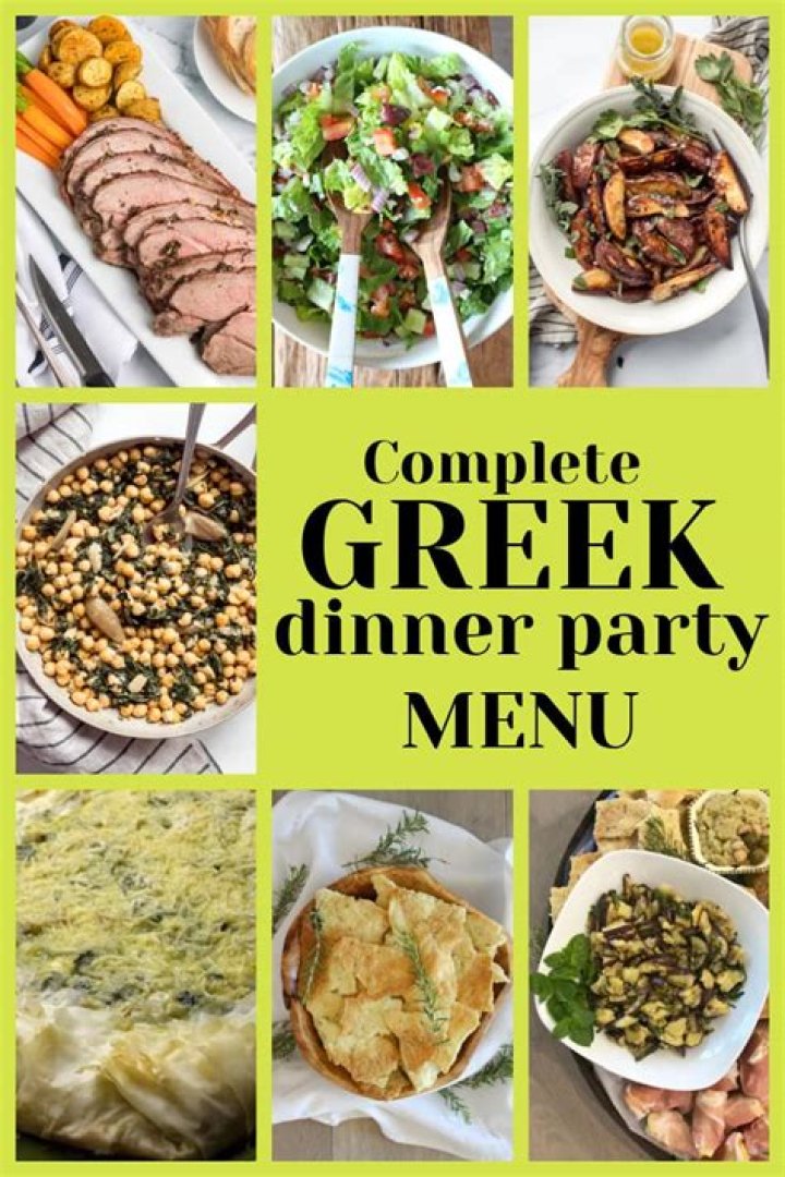 What should I bring to a Greek dinner party?