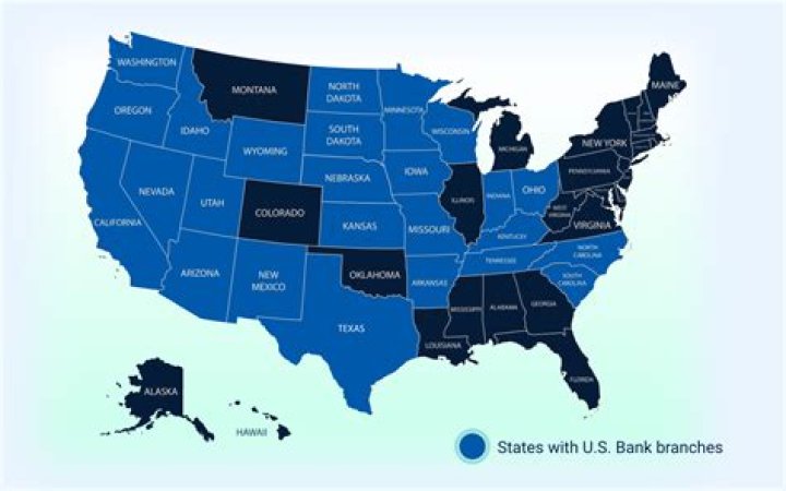 What states does Chase Bank operate in?
