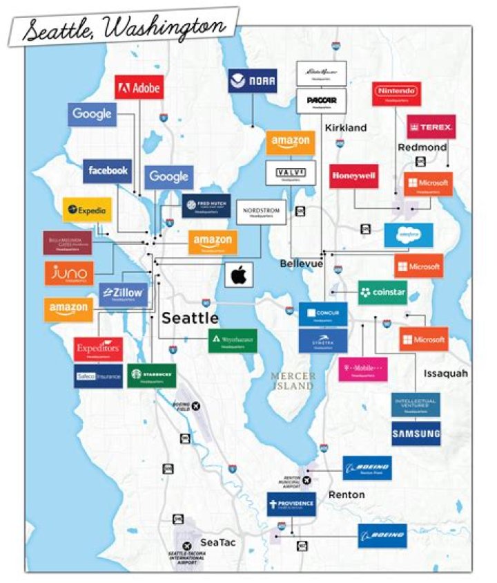 What tech companies are in Seattle?