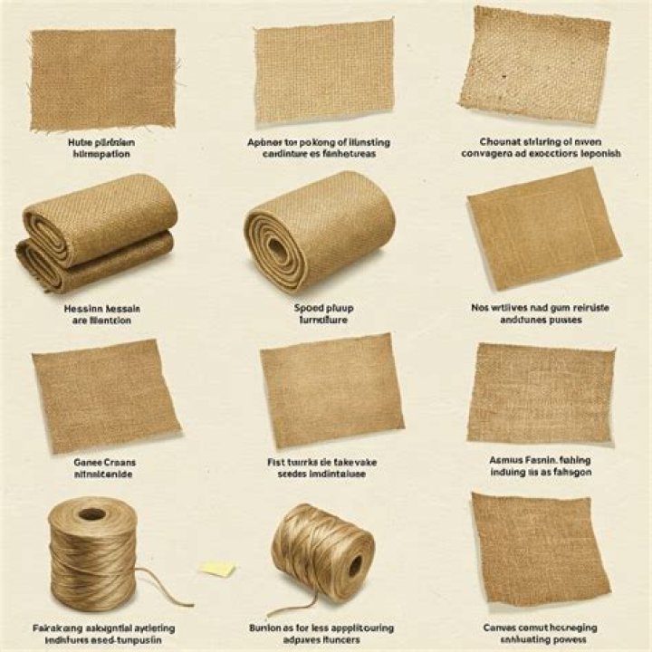 What type of fabric is jute?