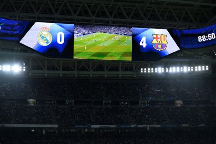 When did Real Madrid score Barcelona 11?