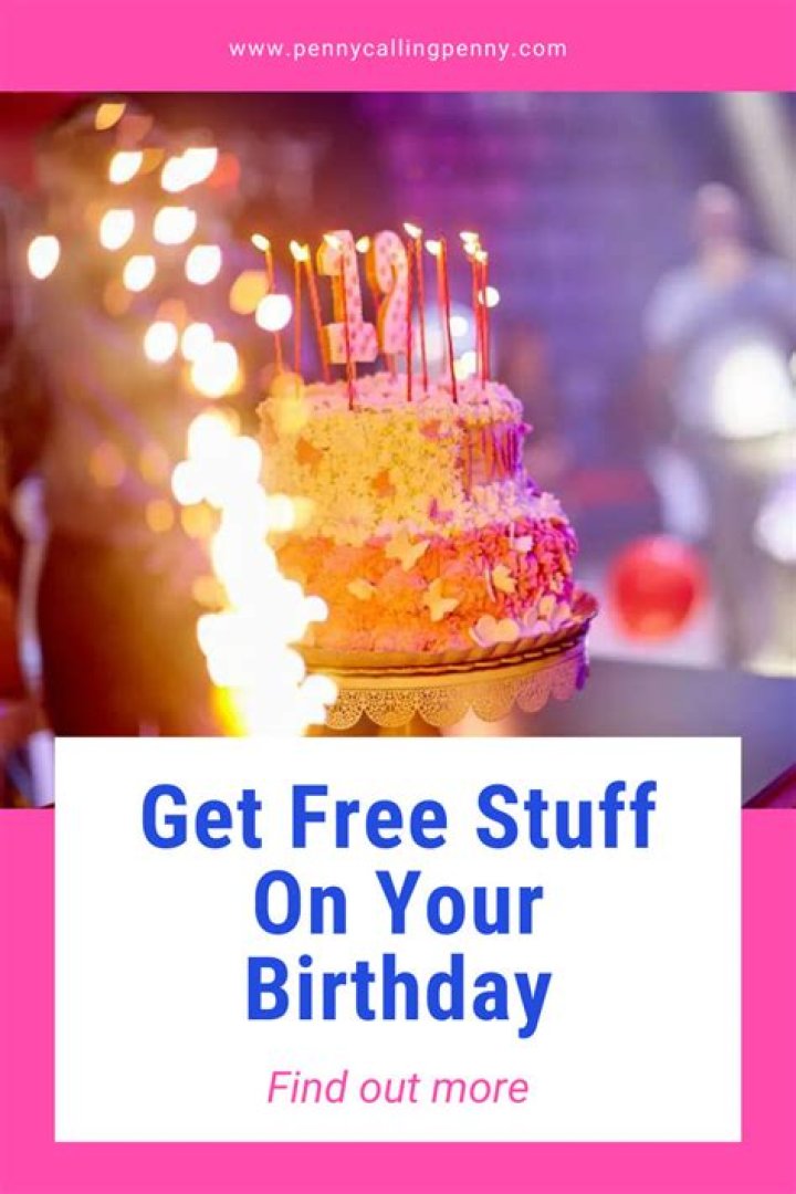 Where can I get free stuff on my birthday in Los Angeles?