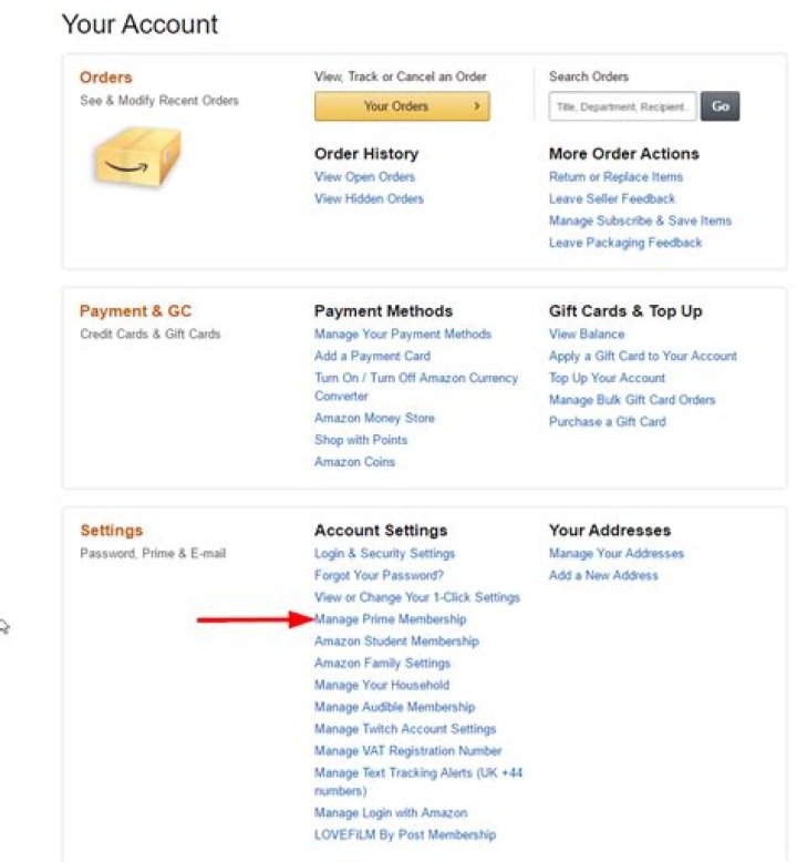 Where do I find my Amazon Prime invoice?
